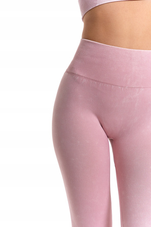 Legginsy Damskie Sportowe Wysoki Stan Kryjące Elastyczne Wygodne MORAJ