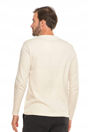 KOSZULKA MĘSKA Na Długi Rękaw Longsleeve Gładka Klasyczna Prosta MORAJ 