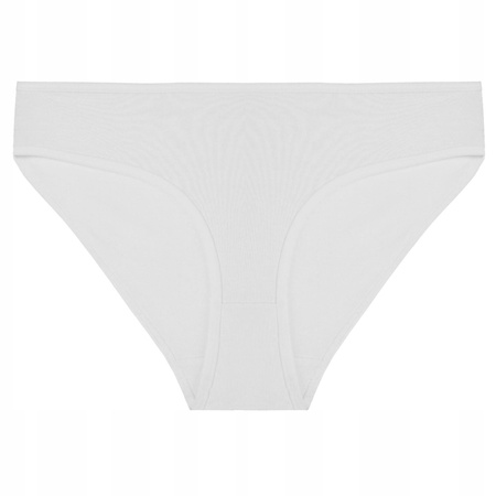 Figi Klasyczne Damskie Bawełniane Gładkie Bikini Wygodne MORAJ 3-pak 