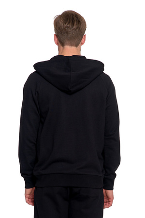 BLUZA MĘSKA KLASYCZNA ROZPINANA GŁADKA Z KAPTUREM WYGODNA MORAJ