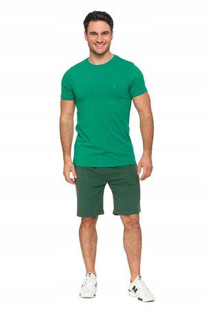 T-SHIRT PREMIUM MĘSKI Koszulka Gładka Bluzka z Haftem Logo MORAJ 