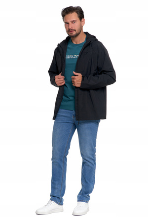 KURTKA UNISEX Przejściowa Przeciwdeszczowa Kaptur Wygodna Modna MORAJ 