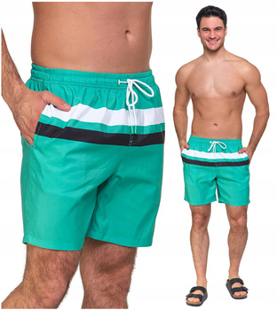 Szybkoschnące SPODENKI KĄPIELOWE Szorty Kąpielówki na Plażę Basen MORAJ