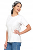 T-Shirt Damski Bawełna PREMIUM Luźna Koszulka Wygodna Gładka MORAJ 