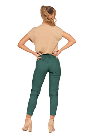 JOGGERY DAMSKIE ELASTYCZNE SPODNIE WYGODNE WIĄZANE MODNE MORAJ