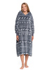 KOCOBLUZA CIEPŁA DUŻA BLUZA Z KAPTUREM KOC NA ZIMĘ OVERSIZE MORAJ