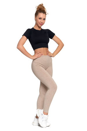 LEGGINSY DAMSKIE OCIEPLANE GETRY Z WYSOKIM STANEM I SZEROKI PAS MORAJ