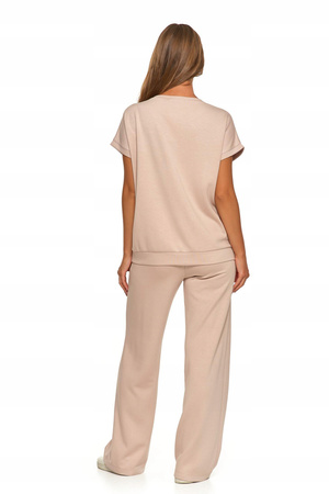 Bluzka Damska Oversize T-Shirt Kimonowe Rękawy Luźna Koszulka MORAJ 