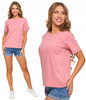 Koszulka Damska T-SHIRT PREMIUM Bawełniany Okrągły Dekolt MORAJ 