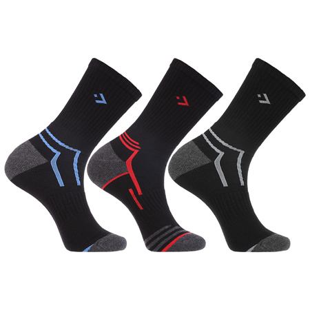 SKARPETY MĘSKIE CIEPŁE THERMO SKARPETKI NA ZIMNO DŁUGIE MORAJ 3-PAR