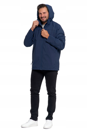 KURTKA UNISEX Przejściowa Przeciwdeszczowa Kaptur Wygodna Modna MORAJ 