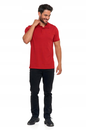 Koszulka Polo Męska Elegancka Klasyczna Gładka Bawełna Premium MORAJ