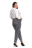 SPODNIE MOM FIT JEANSOWE DAMSKIE WYSOKI STAN LUŹNE MODNE JEANSY MORAJ