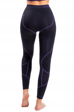 Legginsy Termoaktywne Dopasowane Getry Bezszwowe Spodnie Thermo MORAJ 