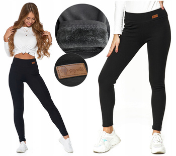 Kryjące Legginsy Damskie Ocieplane MORAJ