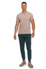 T-SHIRT MĘSKI PREMIUM Koszulka z Krótkim Rękawem Gładka Slim Fit MORAJ 