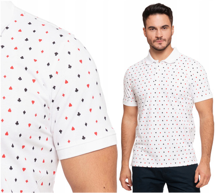 Koszulka Polo Męska Klasyczna Polówka T-Shirt z Kołnierzykiem MORAJ 