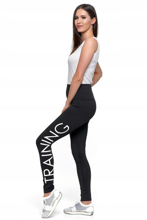 MORAJ Sportowe Legginsy z Wysokim Stanem 