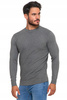 Sweter Męski Elegancki Modny Okrągły Dekolt Klasyczny Wiskoza MORAJ 