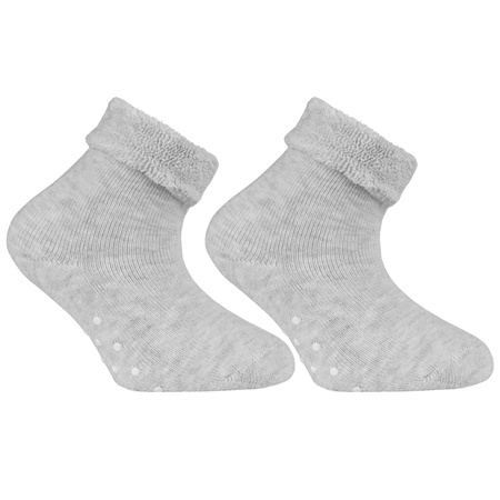 SKARPETKI DZIECIĘCE Z ABS FROTTE SKARPETY ANTYPOŚLIZGOWE MORAJ 4-PAR