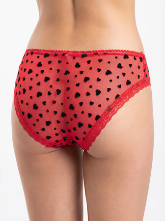 FIGI DAMSKIE Z SIATECZKI ELEGANCKIE MAJTKI SUBTELNE MORAJ 2-PAR