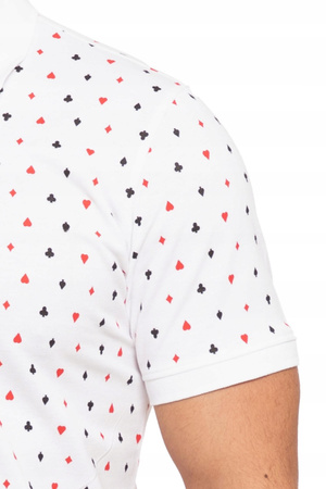 Koszulka Polo Męska Klasyczna Polówka T-Shirt z Kołnierzykiem MORAJ 