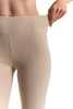 LEGGINSY DAMSKIE PRĄŻKOWANE GETRY Z WYSOKIM STANEM I SZEROKI PAS MORAJ