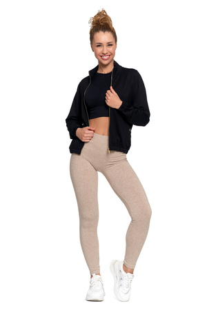 LEGGINSY DAMSKIE OCIEPLANE GETRY Z WYSOKIM STANEM I SZEROKI PAS MORAJ