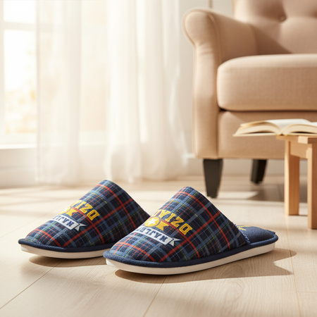 KAPCIE MĘSKIE DLA DZIADKA LACZKI DOMOWE KLAPKI NA PREZENT MORAJ