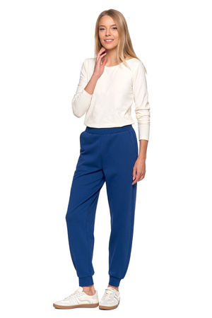 WYGODNE SPODNIE DAMSKIE DRESOWE KLASYCZNE WYSOKI STAN STYLOWE MORAJ