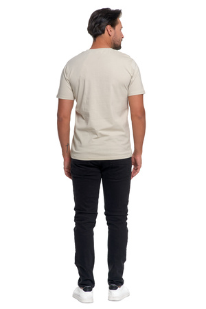 T-SHIRT MĘSKI Z KRÓTKIM RĘKAWEM GŁADKA KOSZULKA BAWEŁNIANA BLUZKA MORAJ