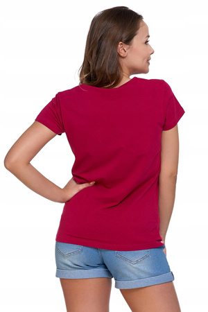 T-Shirt Damski Koszulka Klasyk Bawełna MORAJ