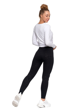LEGGINSY DAMSKIE OCIEPLANE GETRY Z WYSOKIM STANEM SZEROKI PAS MORAJ