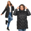 KURTKA DAMSKA PIKOWANA z Kapturem Przejściowa na Jesień Wiosnę MORAJ