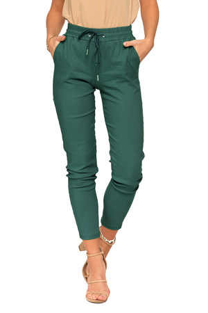 JOGGERY DAMSKIE ELASTYCZNE SPODNIE WYGODNE WIĄZANE MODNE MORAJ