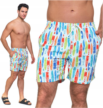 SPODENKI KĄPIELOWE Szybkoschnące Szorty Kąpielówki na Plażę Basen MORAJ