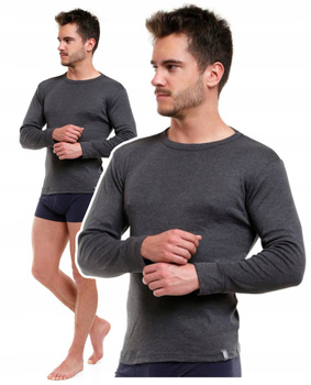 Podkoszulek Męski Koszulka Długi Rękaw Moraj