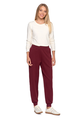 WYGODNE SPODNIE DAMSKIE DRESOWE KLASYCZNE WYSOKI STAN STYLOWE MORAJ