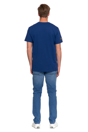 T-SHIRT MĘSKI STYLOWA KOSZULKA Z KRÓTKIM RĘKAWEM MODNA BLUZKA MORAJ