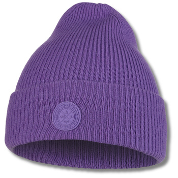 CZAPKA DAMSKA DWUWARSTWOWA PRĄŻKOWANA MODNA PONADCZASOWA MORAJ