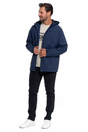 KURTKA UNISEX Przejściowa Przeciwdeszczowa Kaptur Wygodna Modna MORAJ 