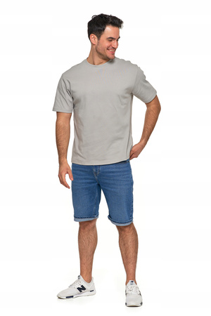 T-SHIRT MĘSKI GŁADKI Koszulka PREMIUM Oversize Bluzka Bez Wzoru MORAJ 