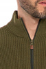 Sweter Męski Ze Stójką Zapinany Pod Szyją Elegancki Sweterek Ciepły MORAJ 