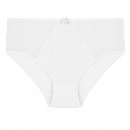 Figi Damskie Bawełniane Bikini Majtki Klasyczne Siateczka MORAJ 3 szt. 