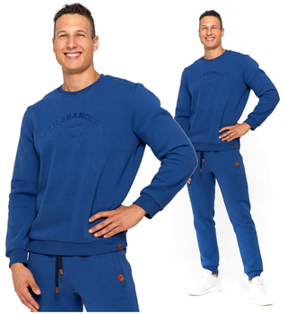 Bluza Męska Dresowa Ciepła bawełniana MORAJ