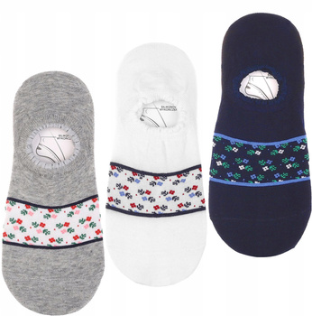 Skarpetki Stopki Niskie Balerinki MORAJ 3PAR