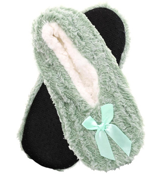 Kapcie Damskie Bambosze Ciepłe Kokarda MORAJ