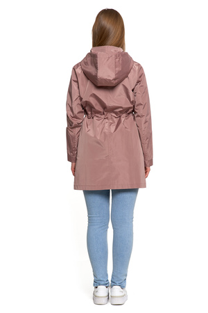 KURTKA DAMSKA PRZEJŚCIOWA Z KAPTUREM PARKA ELEGANCKI PŁASZCZ MORAJ