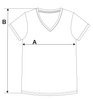 T-Shirt Damski PREMIUM Bawełna Luźna Koszulka Wygodna Dekolt V MORAJ 