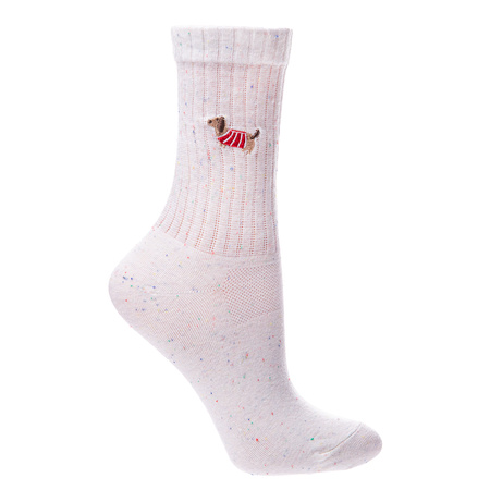 SKARPETY Z JAMNIKAMI HAFT PSA SKARPETKI WYSOKIE DŁUGIE MORAJ 3-PAR